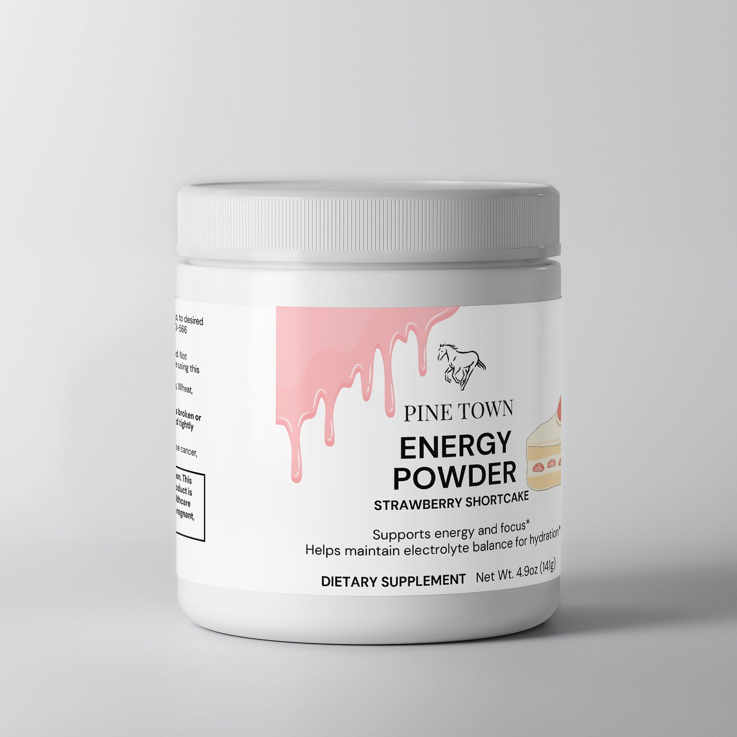Energy Powder (Strawberry Shortcake)