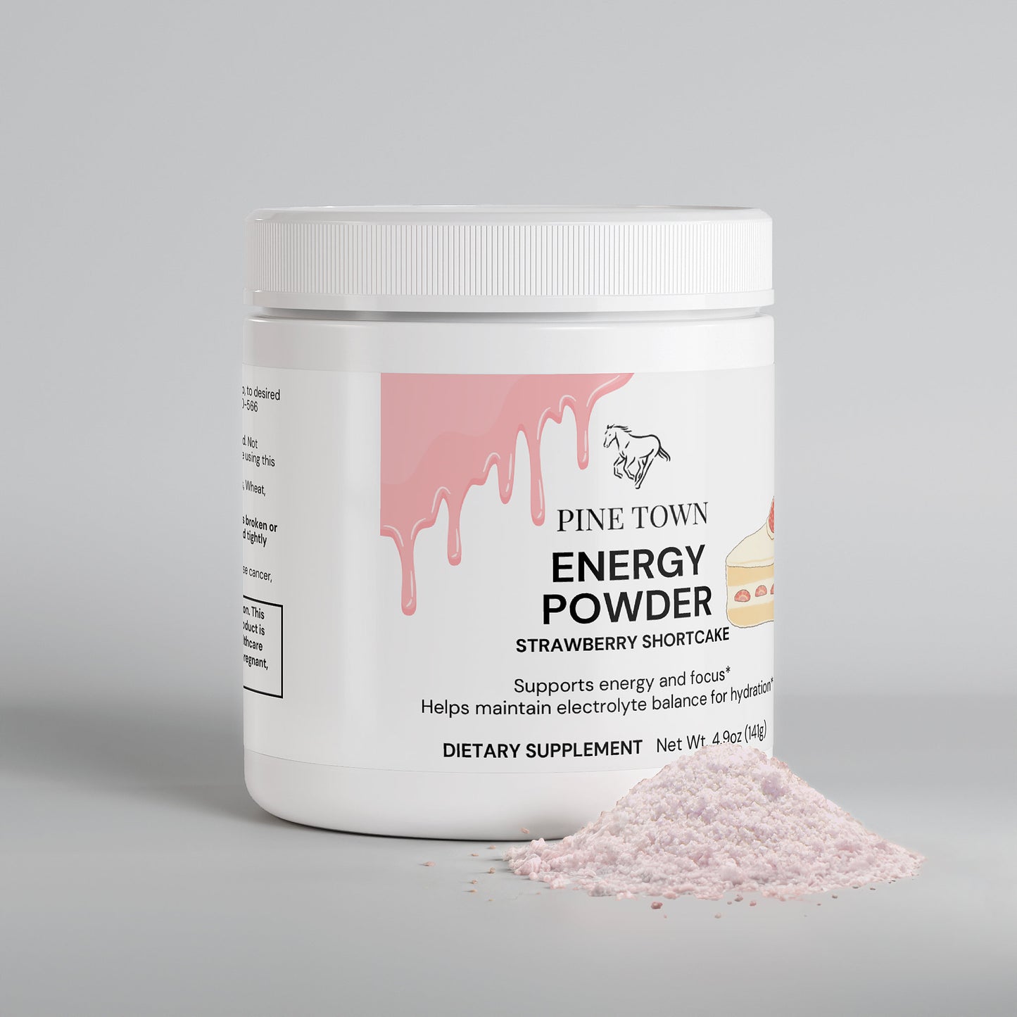 Energy Powder (Strawberry Shortcake)