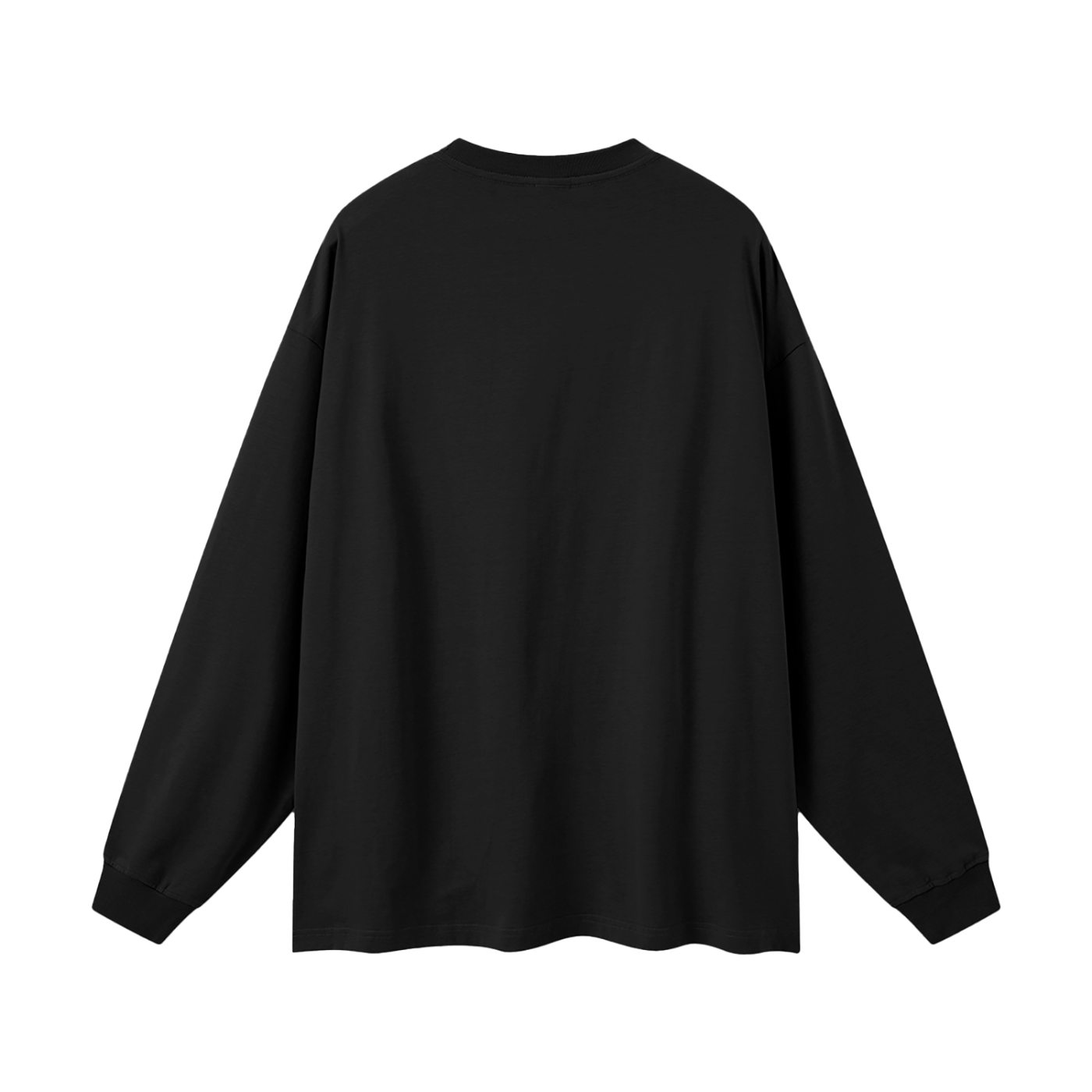 Pine Town Black legacy Oversized Unisex Long Sleeve T-Shirt